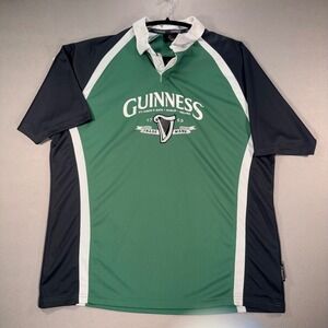 Guinness Official Merchandise Mens Ireland Rugby Jersey 3XL